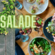 Zomerse zonnige salades